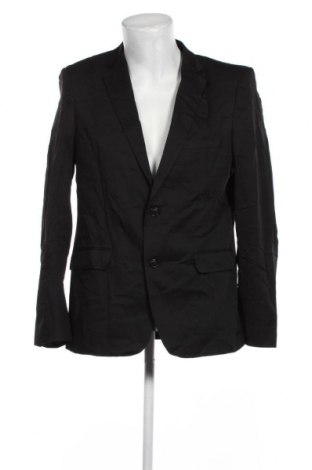 Мъжко сако Zara Man, Размер XL, Цвят Черен, Цена 8,19 лв.