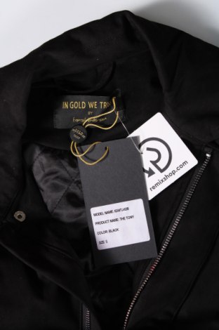 Pánska bunda  In Gold We Trust, Veľkosť S, Farba Čierna, Cena  18,93 €