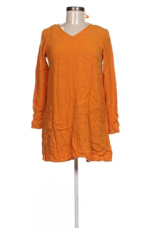 Šaty , Velikost S, Barva Oranžová, Cena  51,00 Kč
