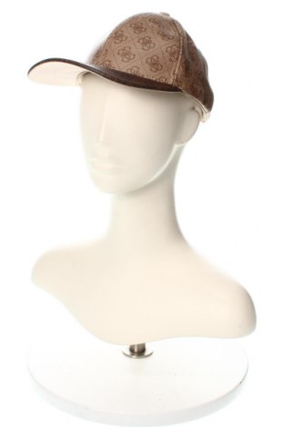 Шапка Guess, Цвят Кафяв, Цена 75,00 лв.