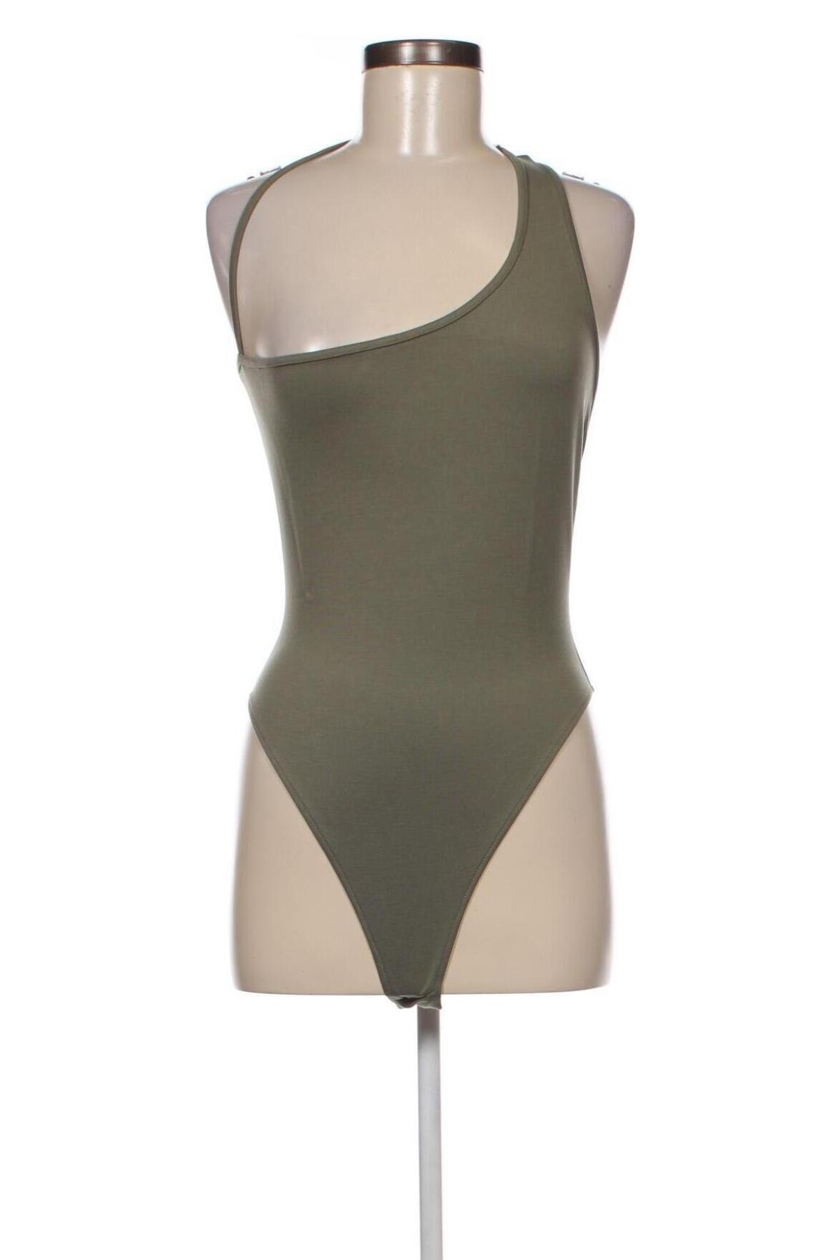 Damenbluse-Body NA-KD, Größe M, Farbe Grün, Preis 14,95 €