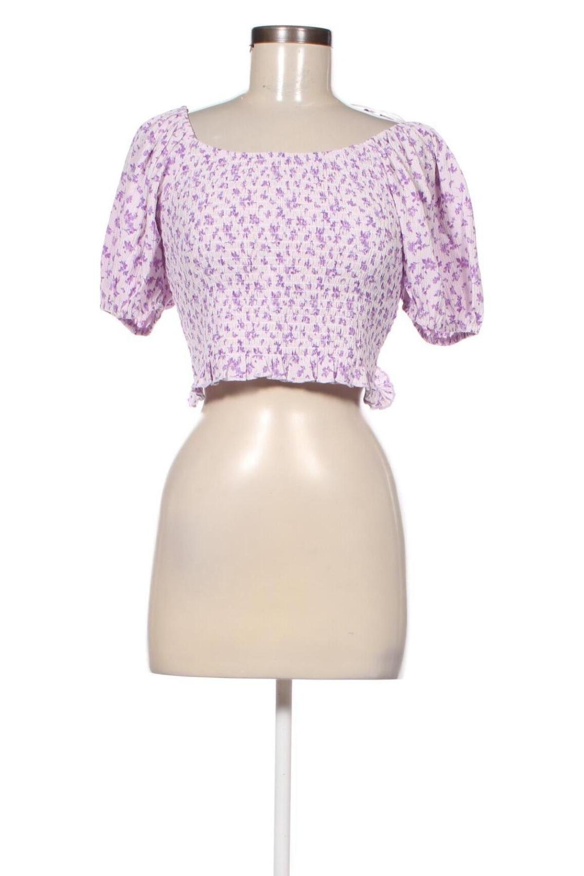 Дамска блуза Gina Tricot, Размер L, Цвят Лилав, Цена 40,00 лв.