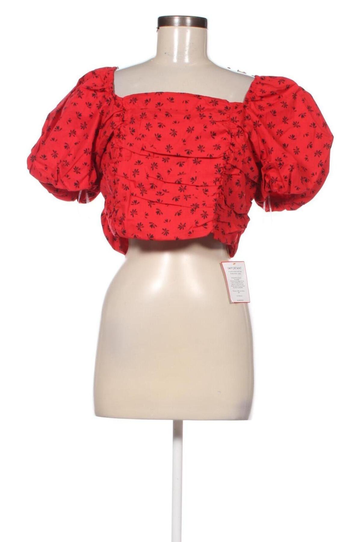Дамска блуза Glamorous, Размер XL, Цвят Червен, Цена 72,00 лв.