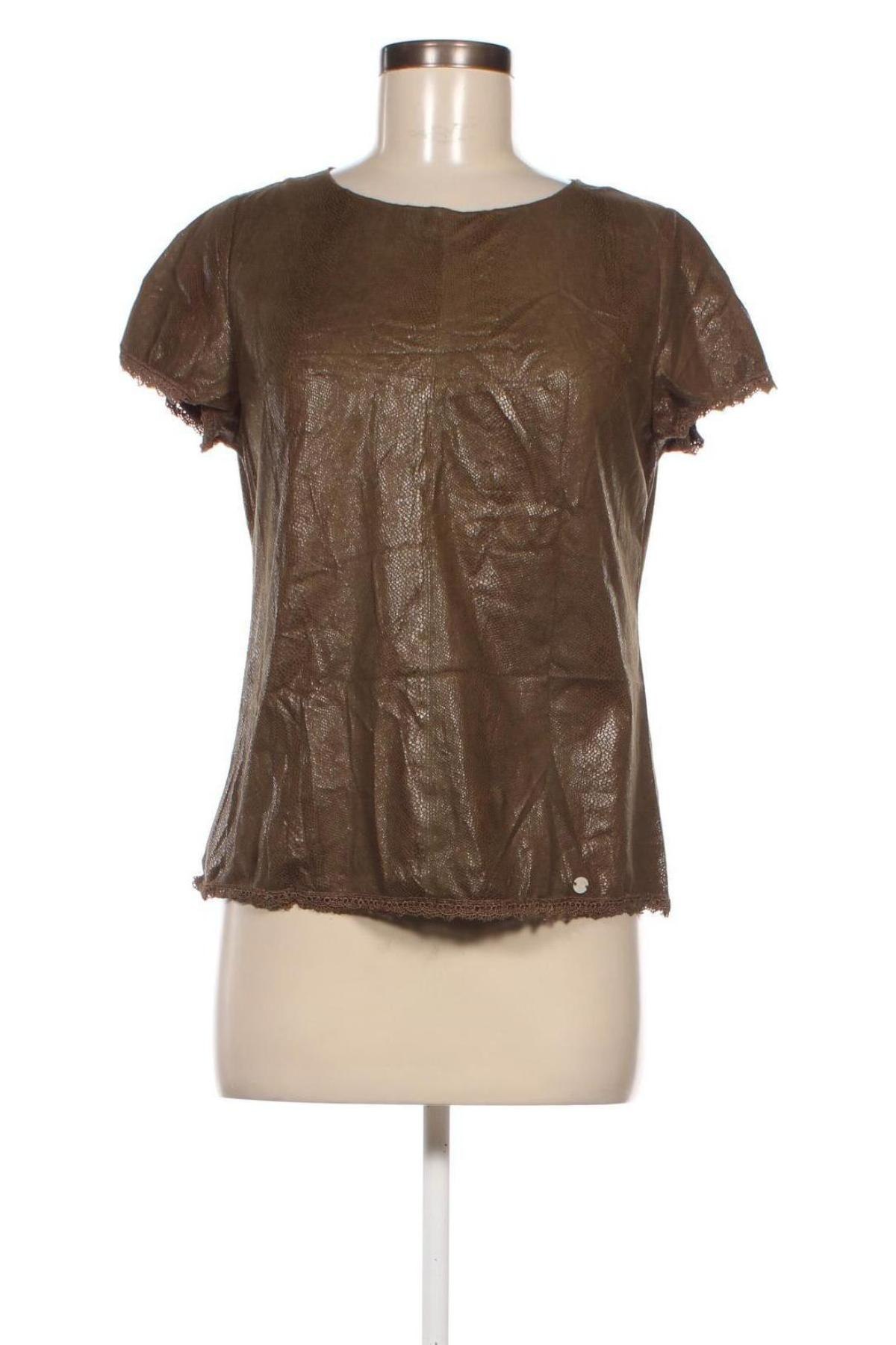 Дамска блуза LPB Les P'tites Bombes, Размер S, Цвят Зелен, Цена 4,08 лв.