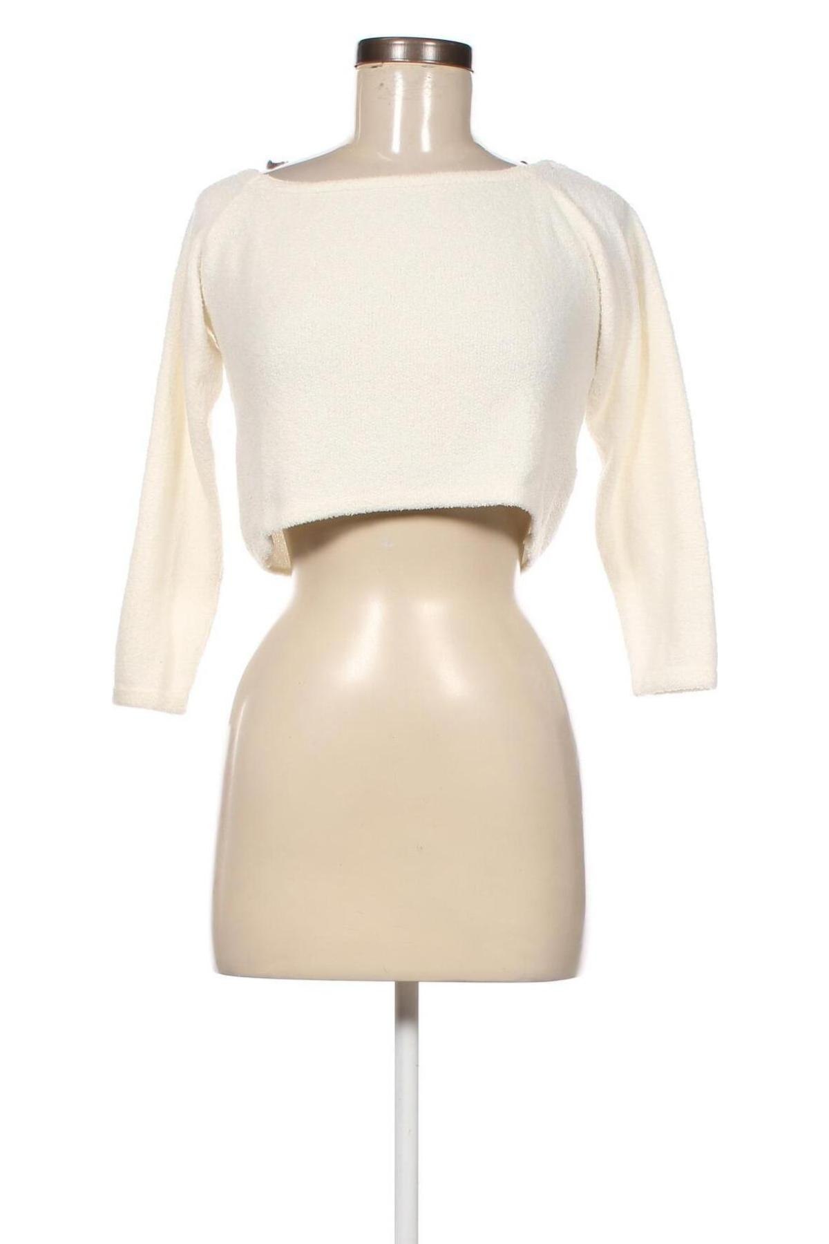 Γυναικεία μπλούζα Monki, Μέγεθος M, Χρώμα Λευκό, Τιμή 4,42 €