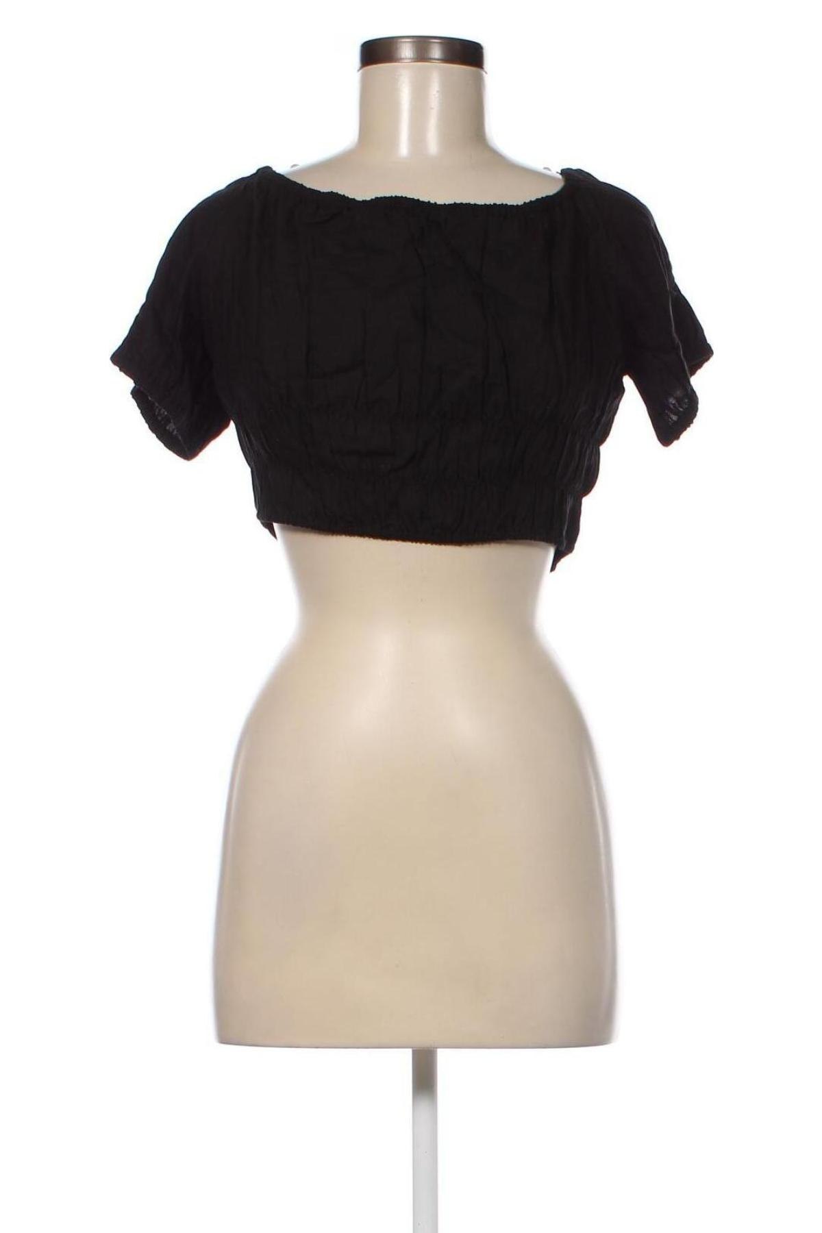 Γυναικεία μπλούζα Monki, Μέγεθος M, Χρώμα Μαύρο, Τιμή 3,14 €