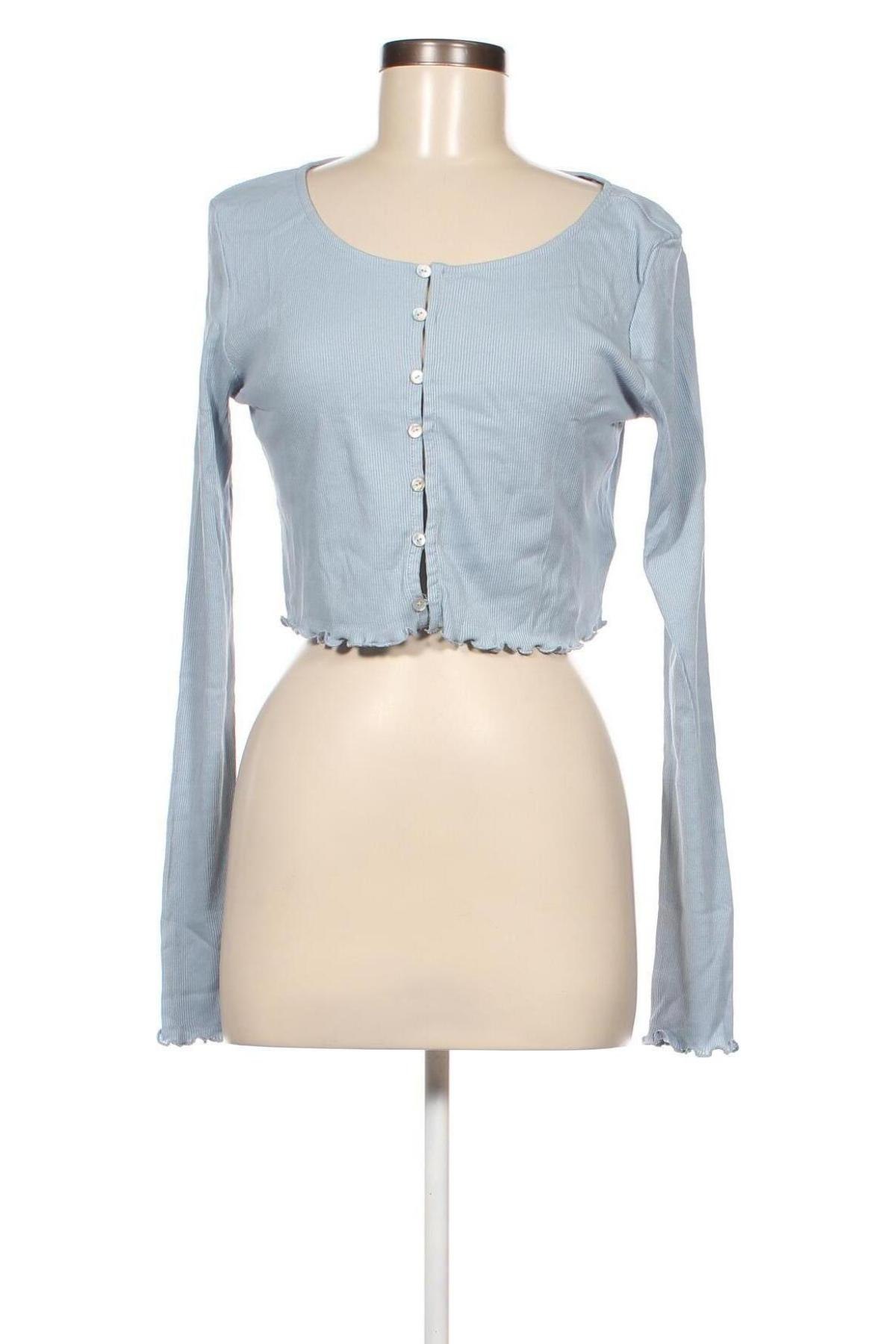 Γυναικεία μπλούζα NA-KD, Μέγεθος XL, Χρώμα Μπλέ, Τιμή 3,71 €