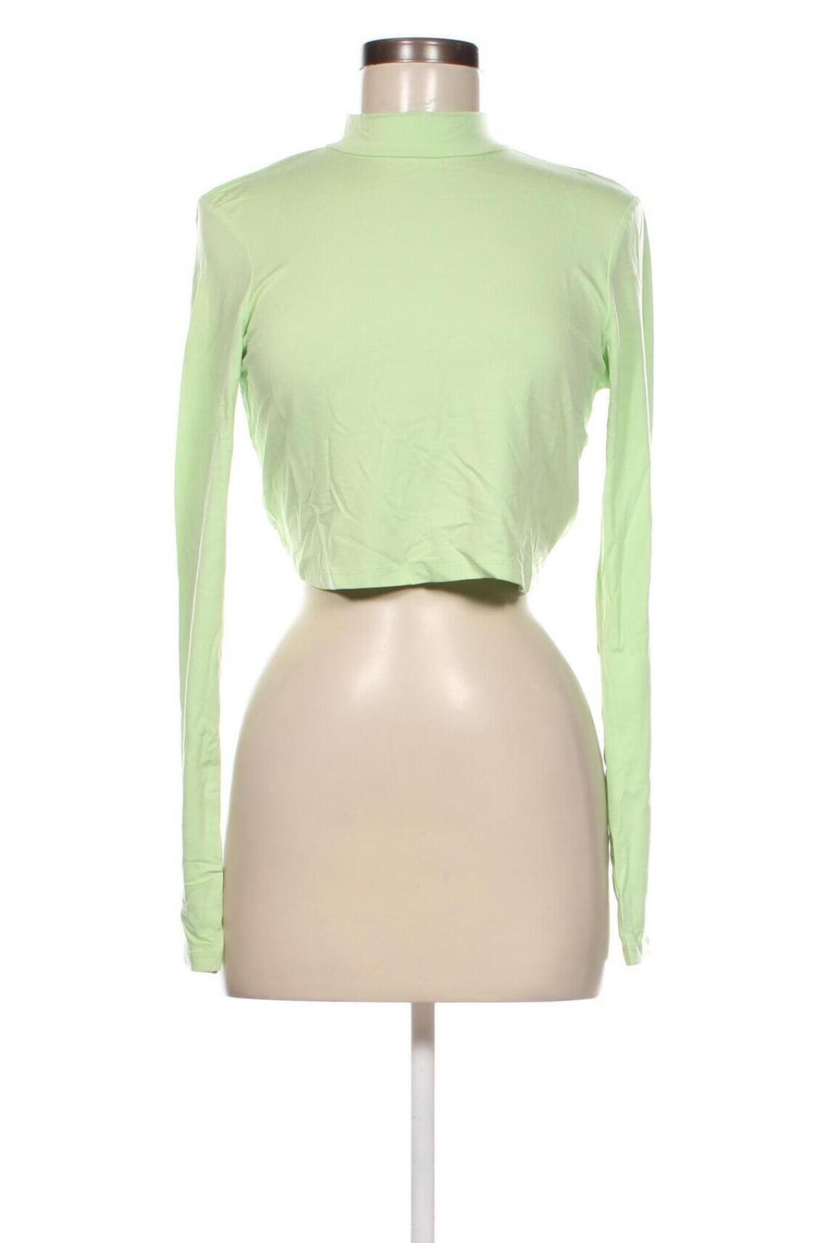 Damen Shirt NA-KD, Größe L, Farbe Grün, Preis 2,60 €
