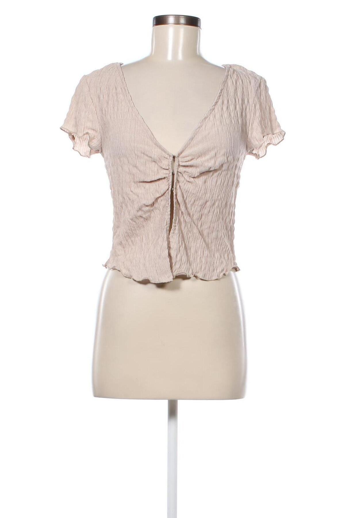 Дамска блуза Urban Outfitters, Размер L, Цвят Бежов, Цена 72,00 лв.