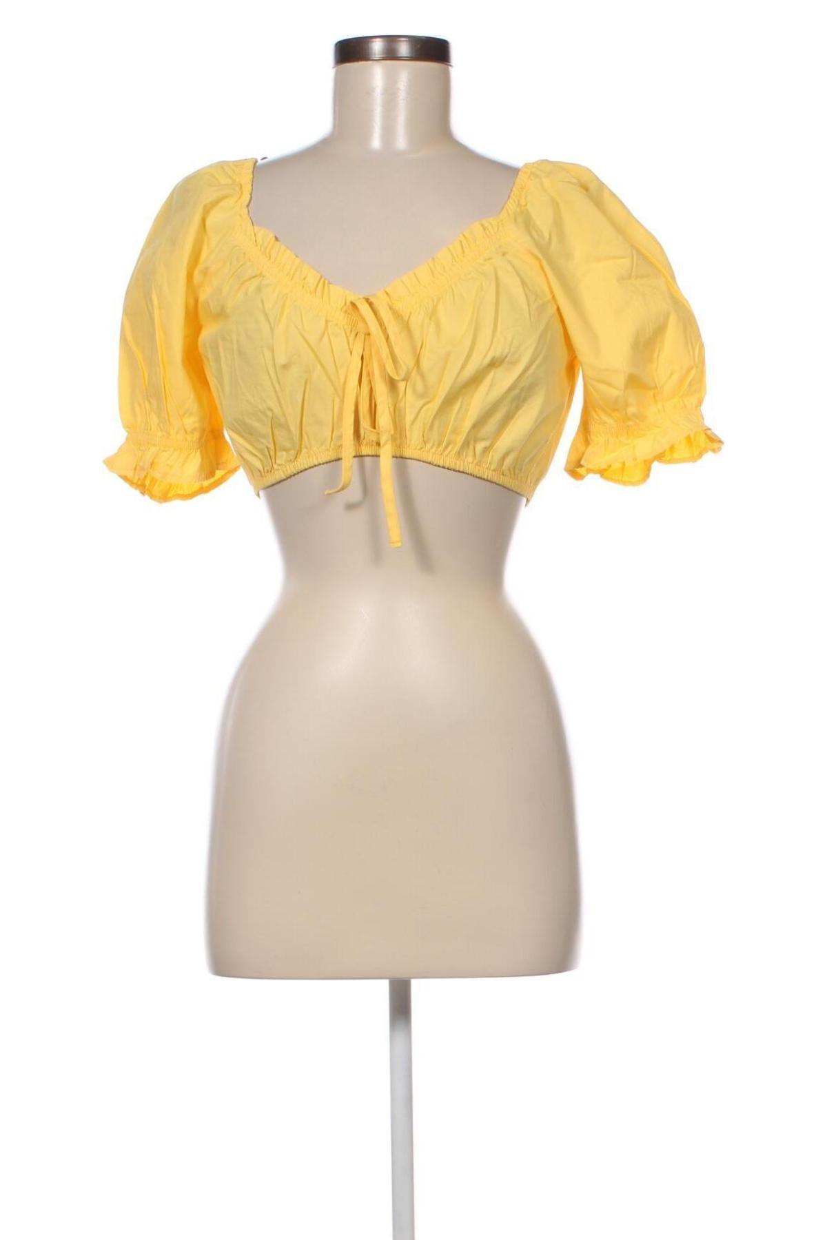 Дамска блуза Vero Moda, Размер M, Цвят Жълт, Цена 6,00 лв.