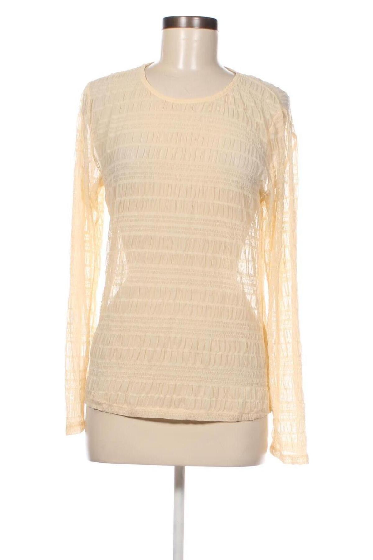 Γυναικεία μπλούζα Vero Moda, Μέγεθος L, Χρώμα  Μπέζ, Τιμή 3,71 €