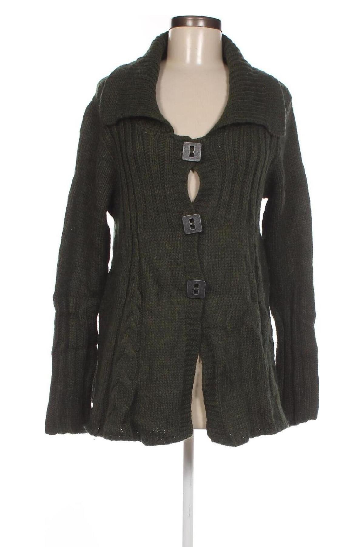 Damen Strickjacke, Größe M, Farbe Grün, Preis € 3,23