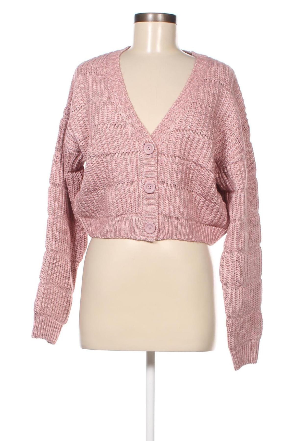 Cardigan de damă Tally Weijl, Mărime L, Culoare Roz, Preț 19,99 Lei