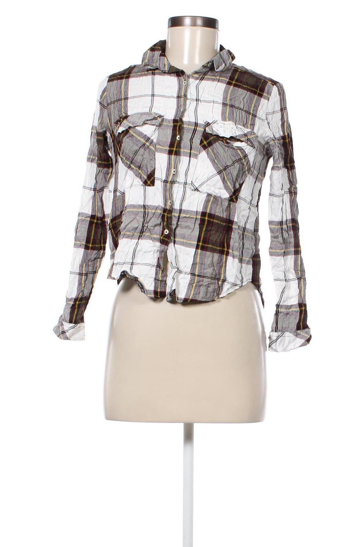 Γυναικείο πουκάμισο Kiabi, Μέγεθος M, Χρώμα Πολύχρωμο, Τιμή 15,46 €