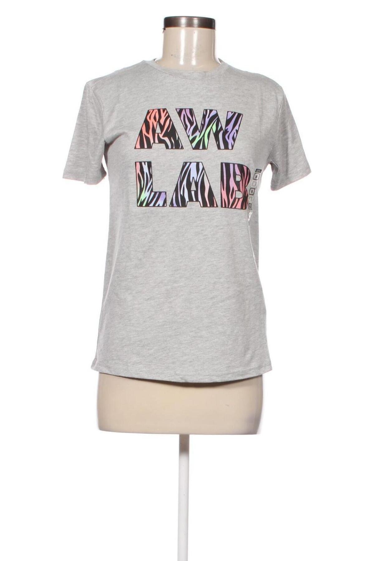 Damen T-Shirt AW LAB, Größe S, Farbe Grau, Preis 5,09 €