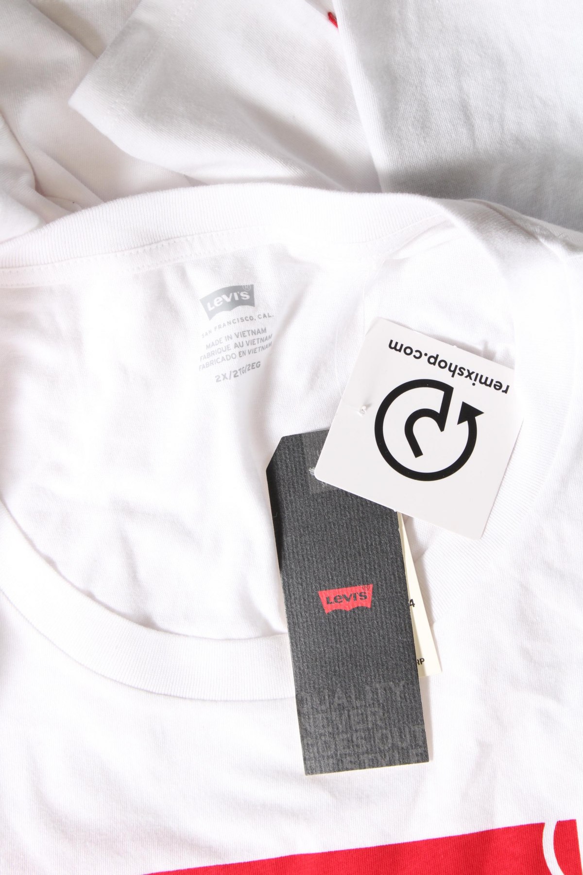 Damen T-Shirt Levi's, Größe XXL, Farbe Weiß, Preis € 29,90