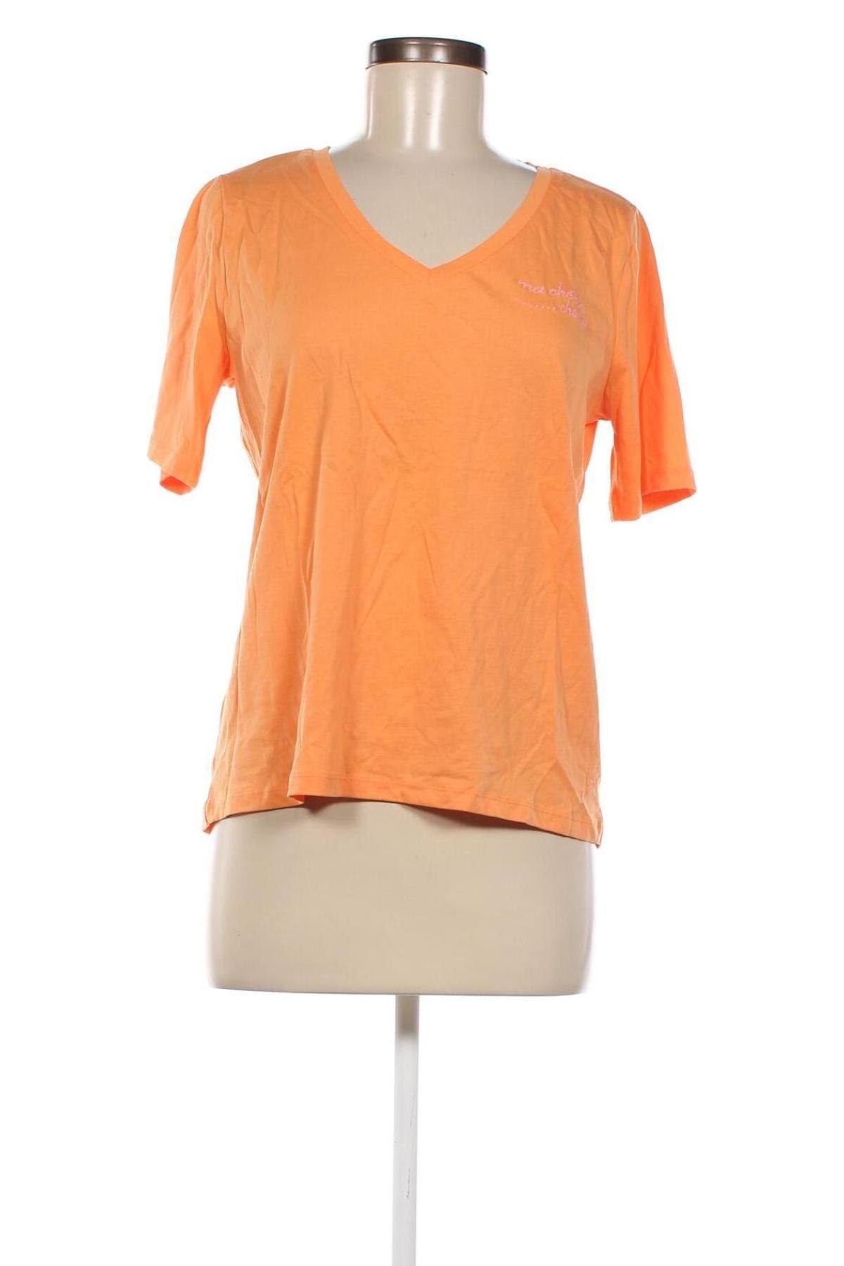 Damen T-Shirt Pieces, Größe M, Farbe Orange, Preis 13,92 €