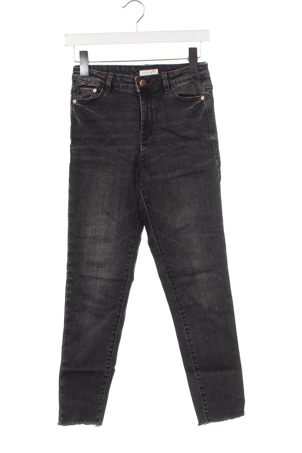 Damen Jeans Cache Cache, Größe XS, Farbe Grau, Preis € 20,18
