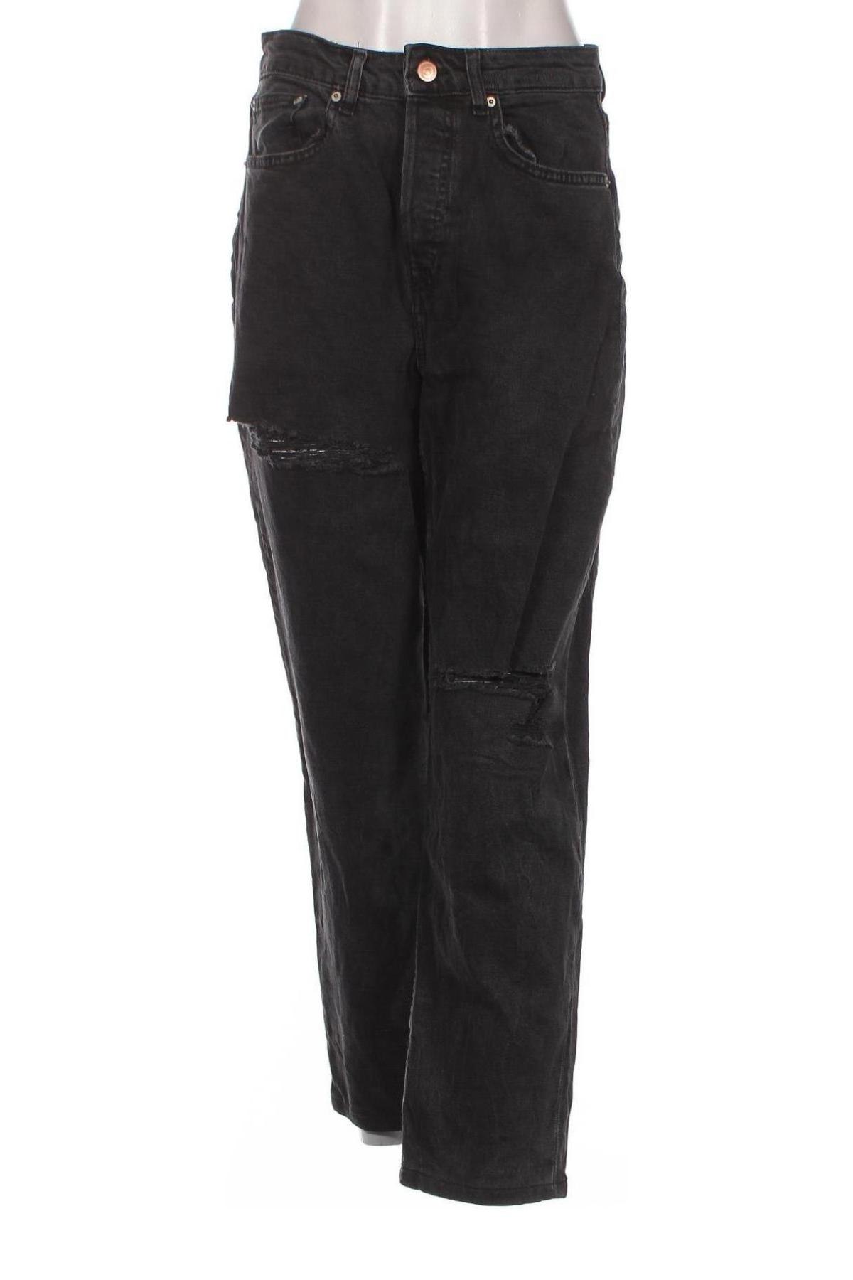 Damskie jeansy H&M Divided, Rozmiar M, Kolor Szary, Cena 60,99 zł