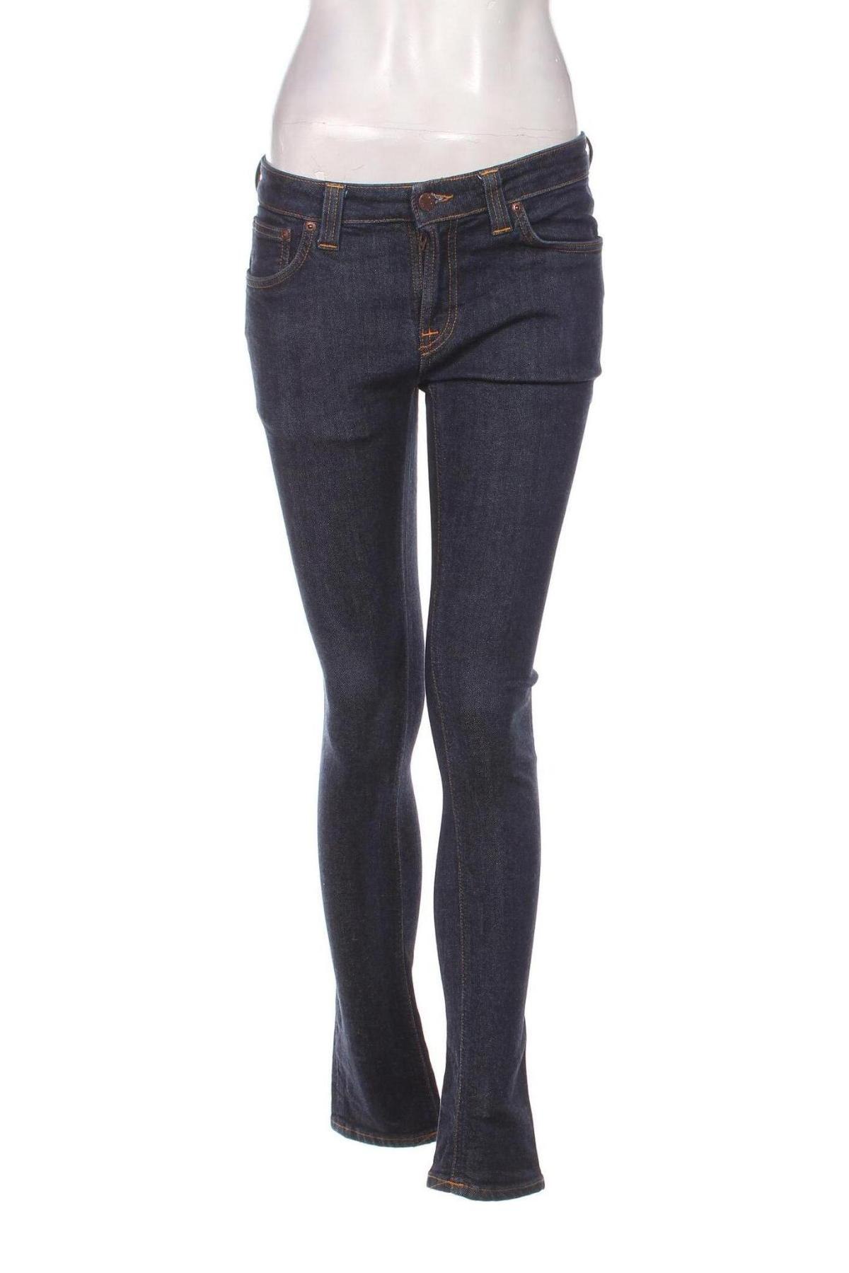 Дамски дънки Nudie Jeans Co, Размер S, Цвят Син, Цена 10,80 лв.