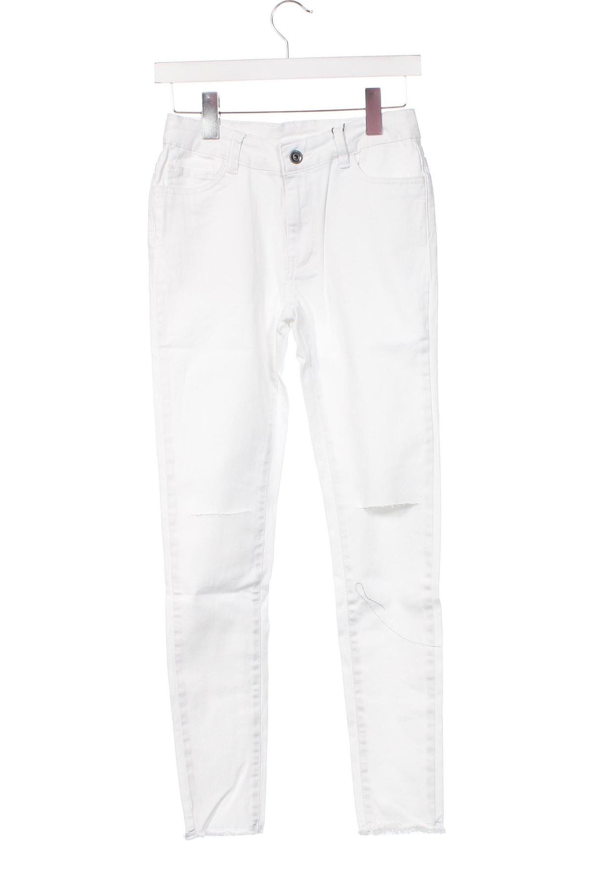 Damskie jeansy Urban Classics, Rozmiar XS, Kolor Biały, Cena 28,41 zł