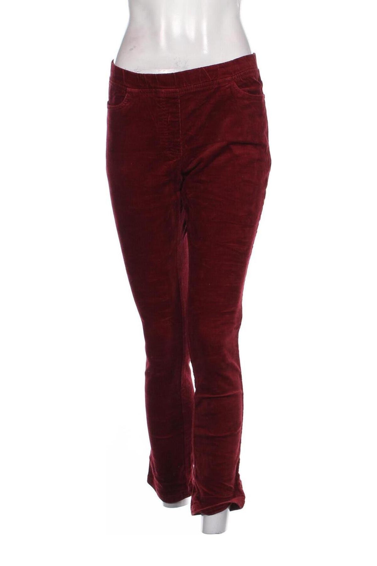 Γυναικείο κοτλέ παντελόνι, Μέγεθος S, Χρώμα Κόκκινο, Τιμή 2,69 €