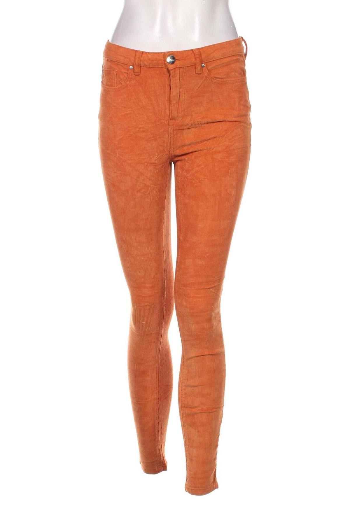 Дамски джинси Amisu, Размер S, Цвят Оранжев, Цена 4,64 лв.