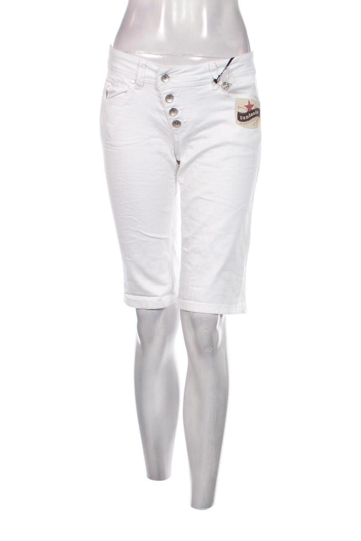 Дамски къс панталон Buena Vista, Размер XS, Цвят Бял, Цена 16,56 лв.
