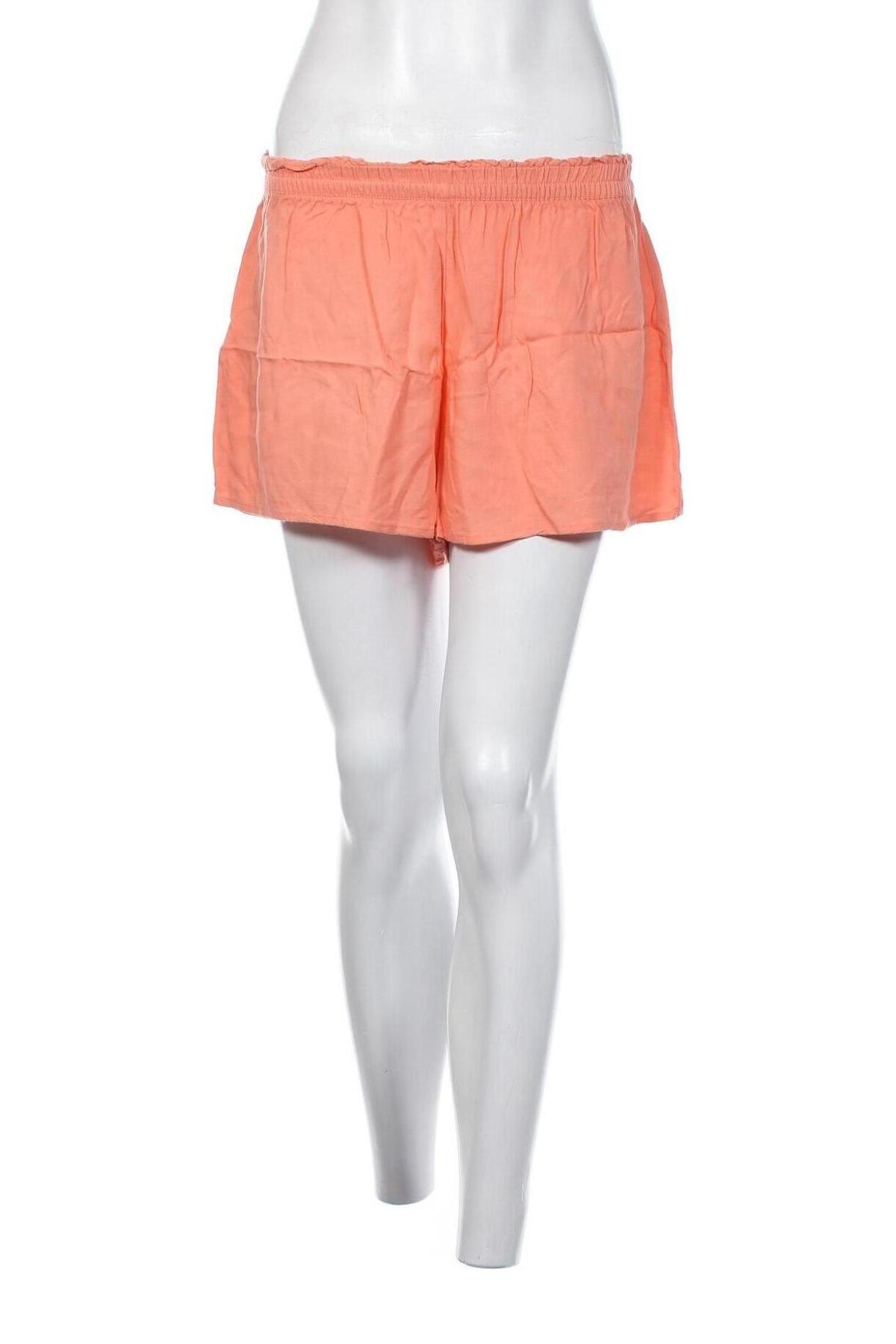Дамски къс панталон H&M Divided, Размер S, Цвят Оранжев, Цена 19,00 лв.