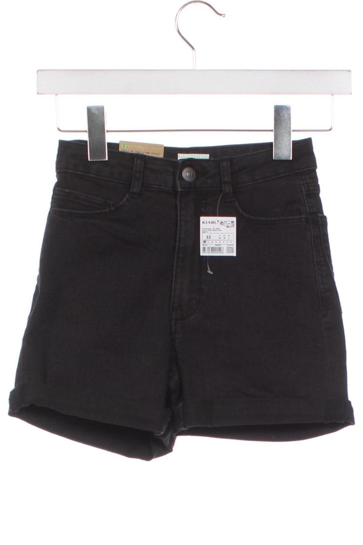 Pantaloni scurți de femei Kiabi, Mărime XXS, Culoare Negru, Preț 101,97 Lei
