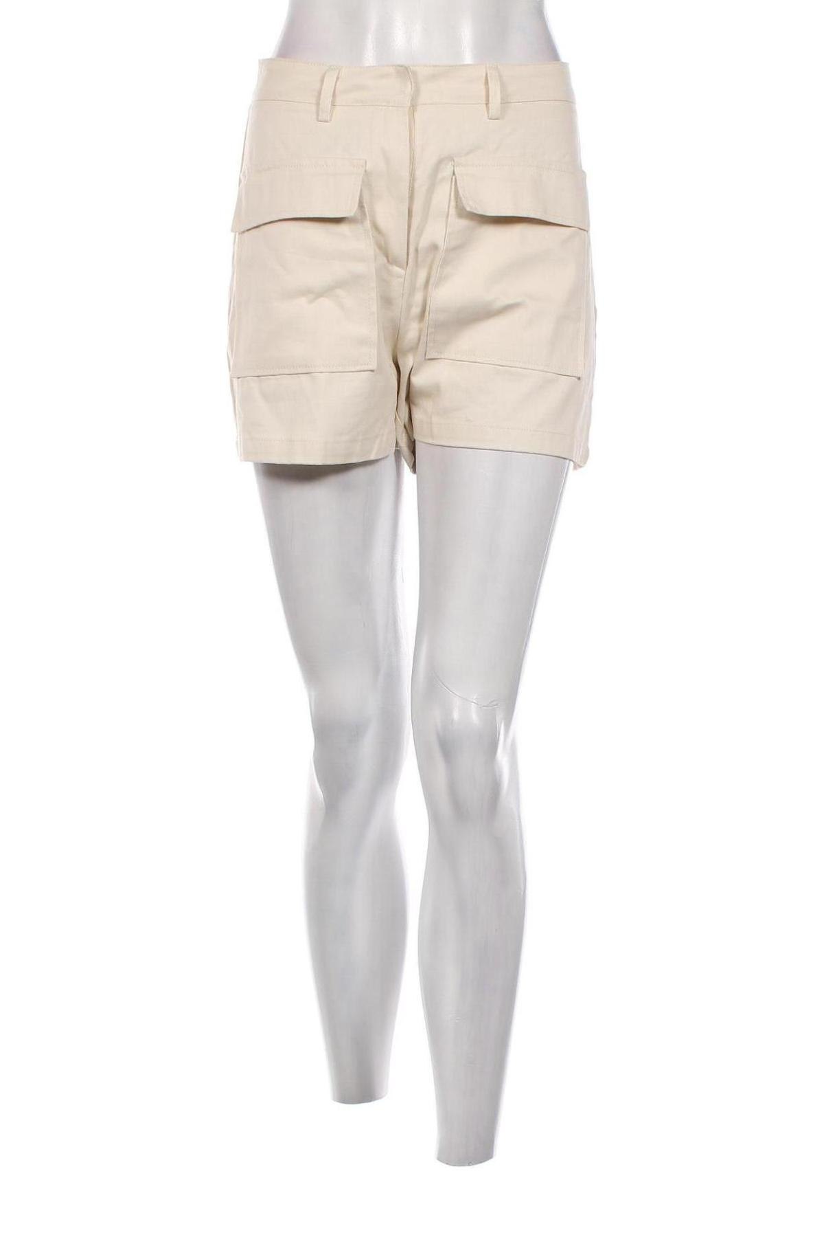 Γυναικείο κοντό παντελόνι Missy Empire, Μέγεθος S, Χρώμα  Μπέζ, Τιμή 6,07 €