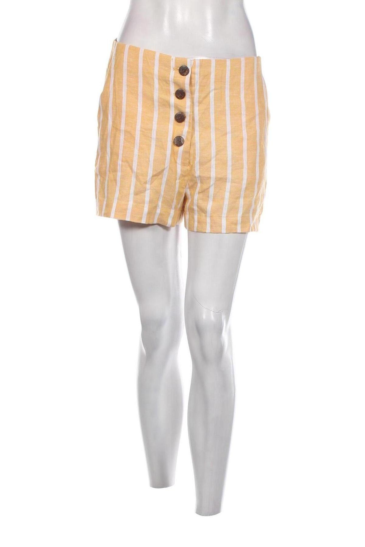 Дамски къс панталон Pimkie, Размер M, Цвят Жълт, Цена 31,00 лв.
