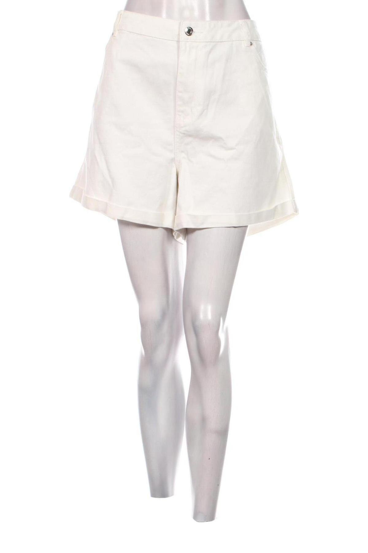 Дамски къс панталон Vero Moda, Размер XXL, Цвят Екрю, Цена 40,00 лв.