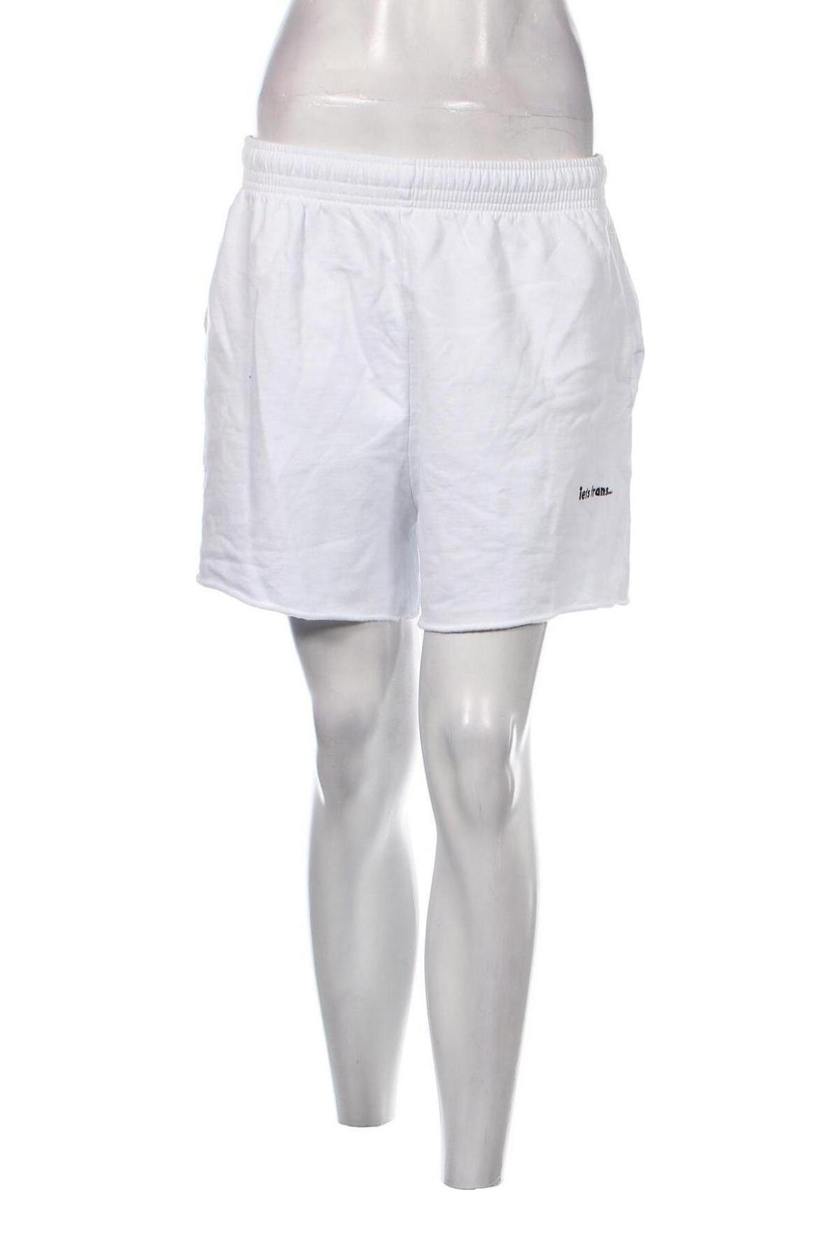 Γυναικείο κοντό παντελόνι iets frans..., Μέγεθος L, Χρώμα Λευκό, Τιμή 37,11 €
