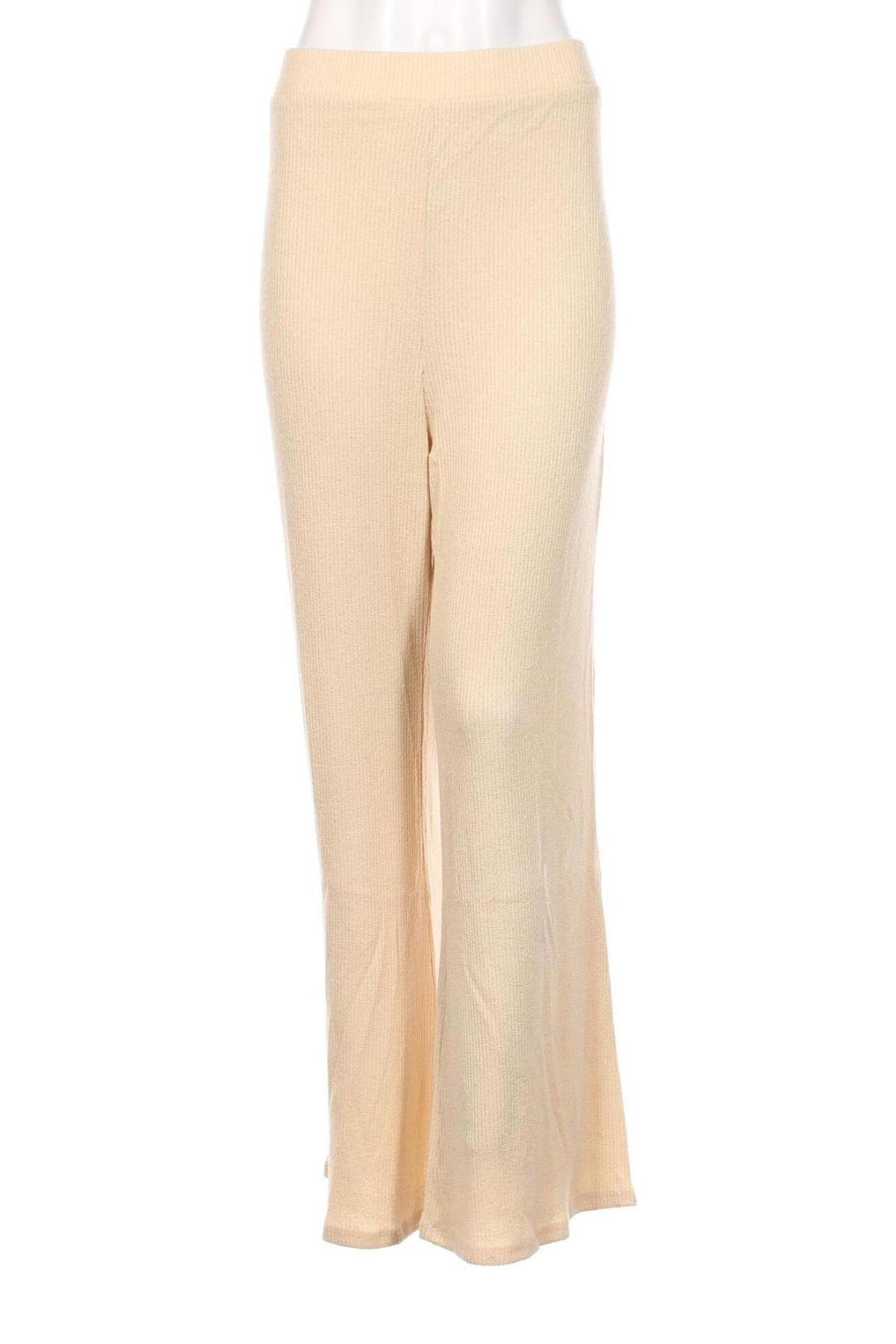 Γυναικείο παντελόνι ASOS, Μέγεθος L, Χρώμα  Μπέζ, Τιμή 5,83 €
