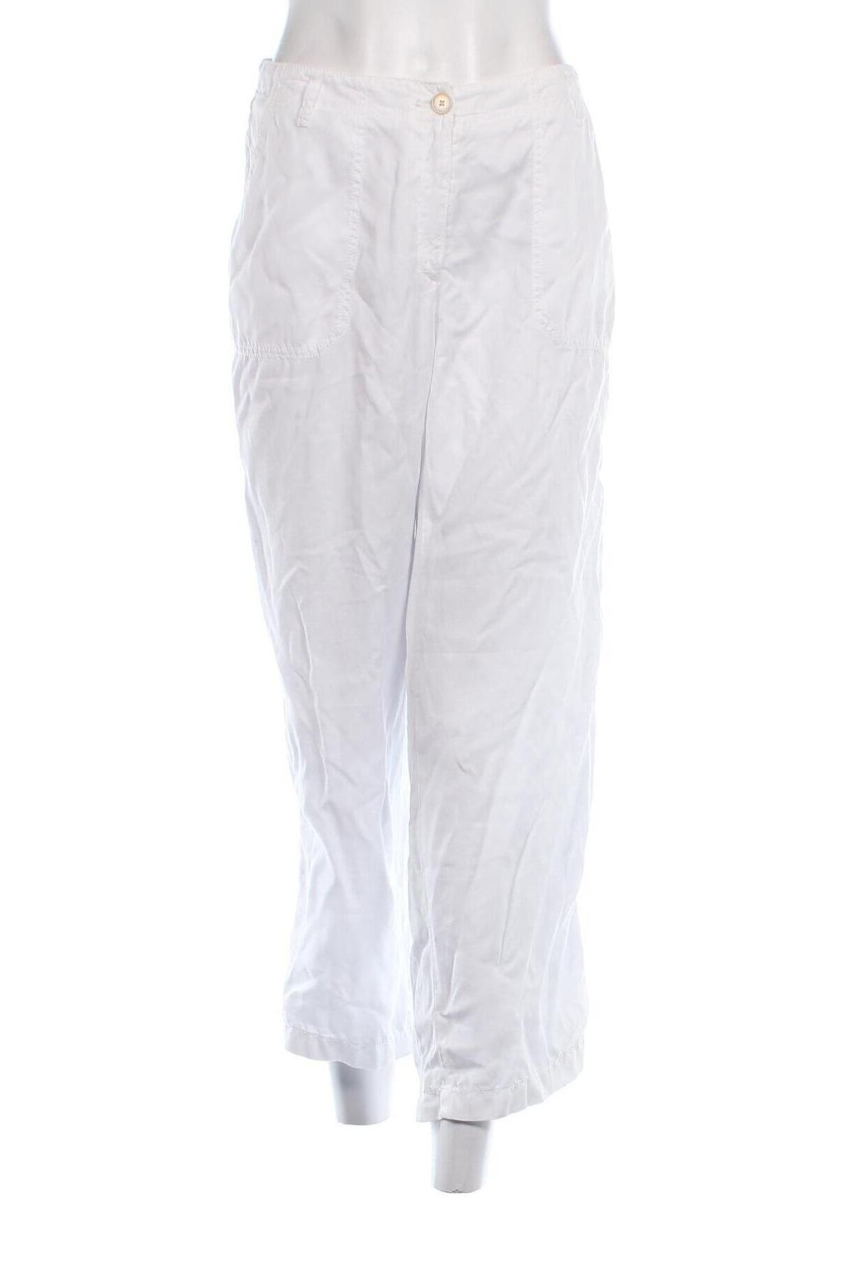 Дамски панталон Brax, Размер L, Цвят Бял, Цена 146,00 лв.