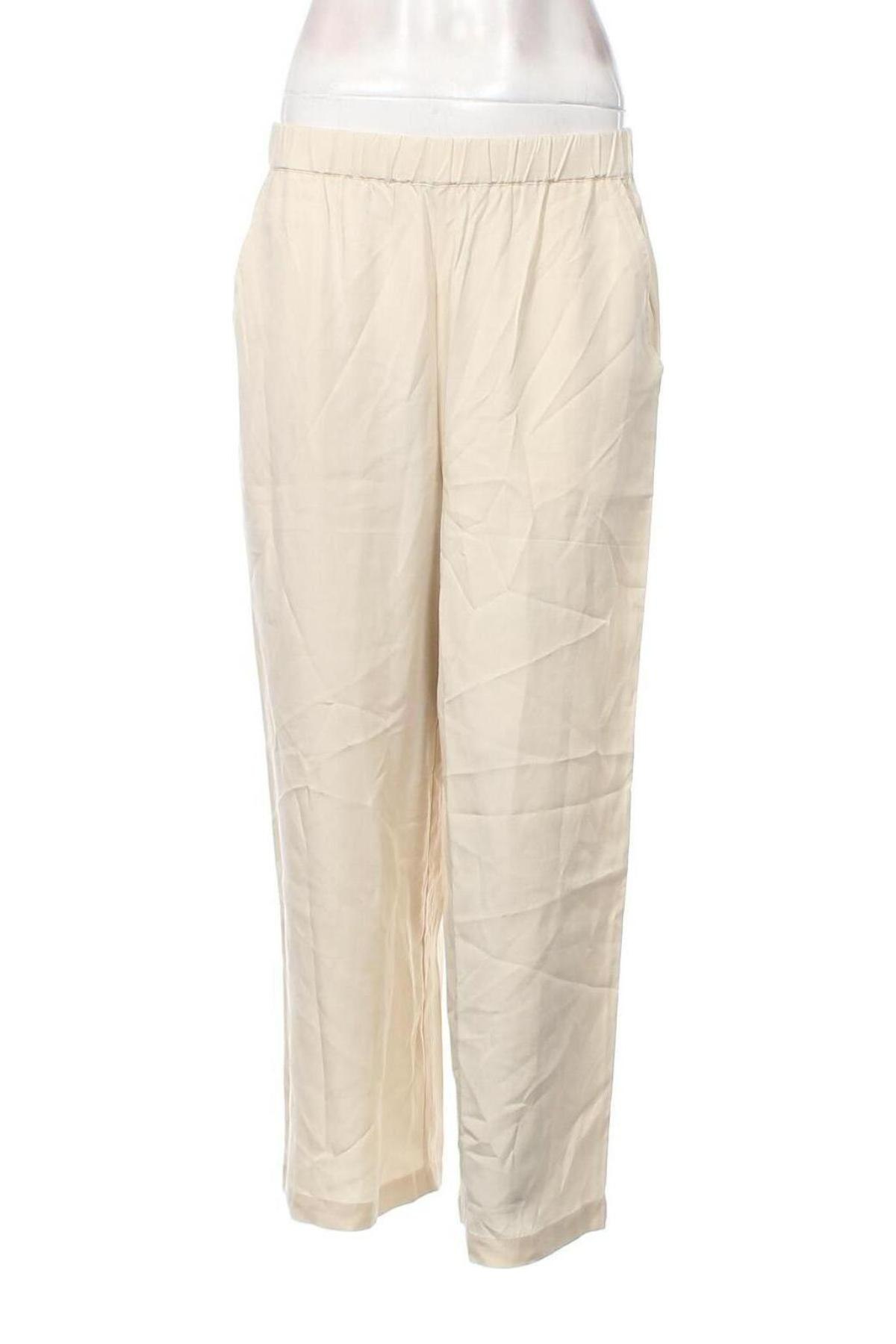 Γυναικείο παντελόνι Edited, Μέγεθος S, Χρώμα Εκρού, Τιμή 44,85 €