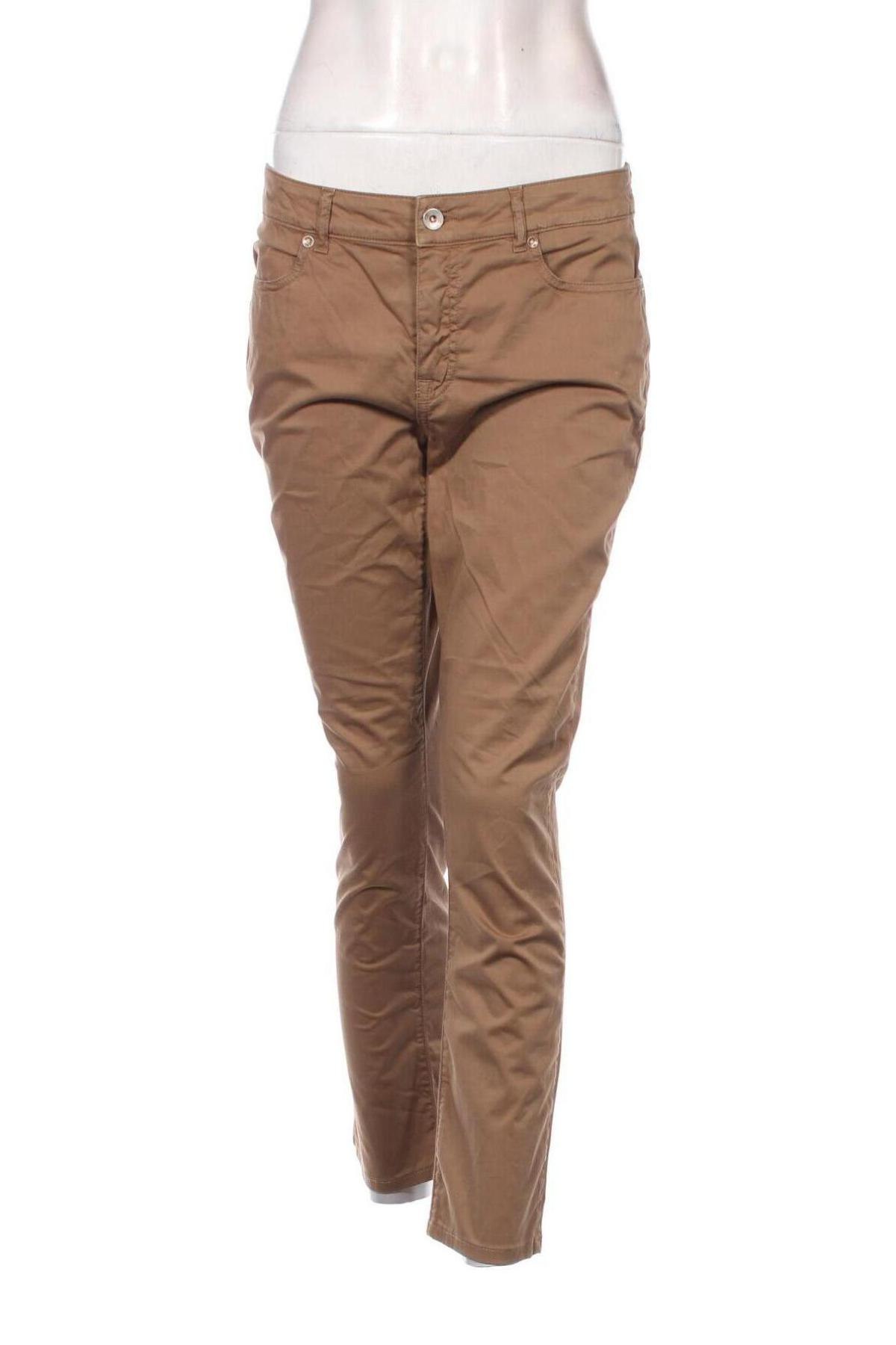Pantaloni de femei Gigue, Mărime M, Culoare Maro, Preț 15,66 Lei