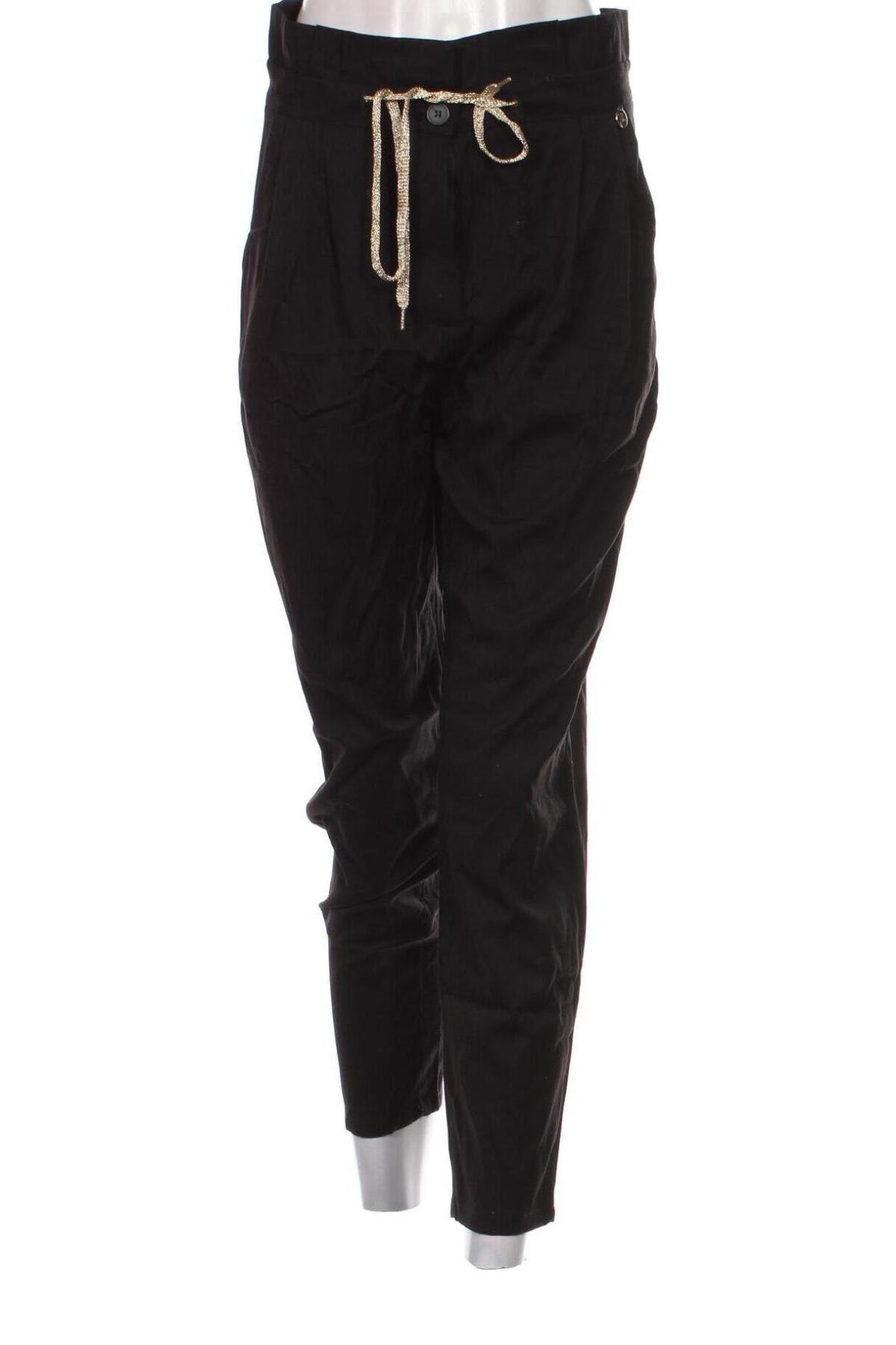 Дамски панталон La Croisette, Размер M, Цвят Черен, Цена 35,00 лв.