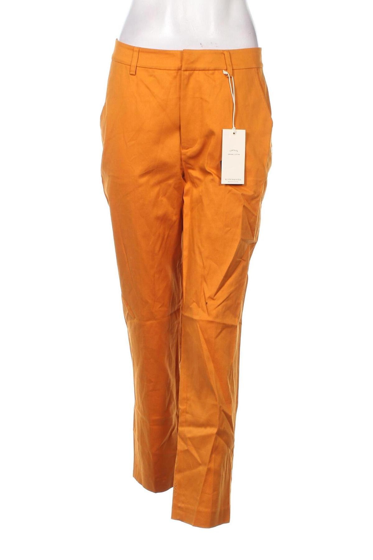 Pantaloni de femei Maison Scotch, Mărime M, Culoare Portocaliu, Preț 628,29 Lei