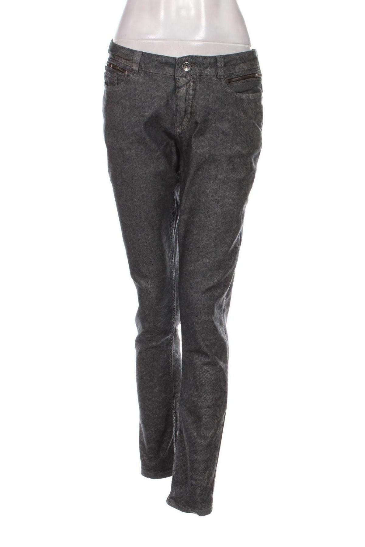 Дамски панталон More & More, Размер M, Цвят Сив, Цена 49,00 лв.