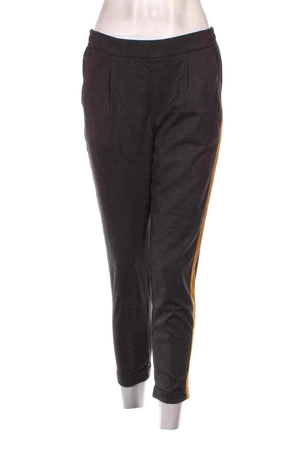 Pantaloni de femei Pull&Bear, Mărime S, Culoare Gri, Preț 95,39 Lei
