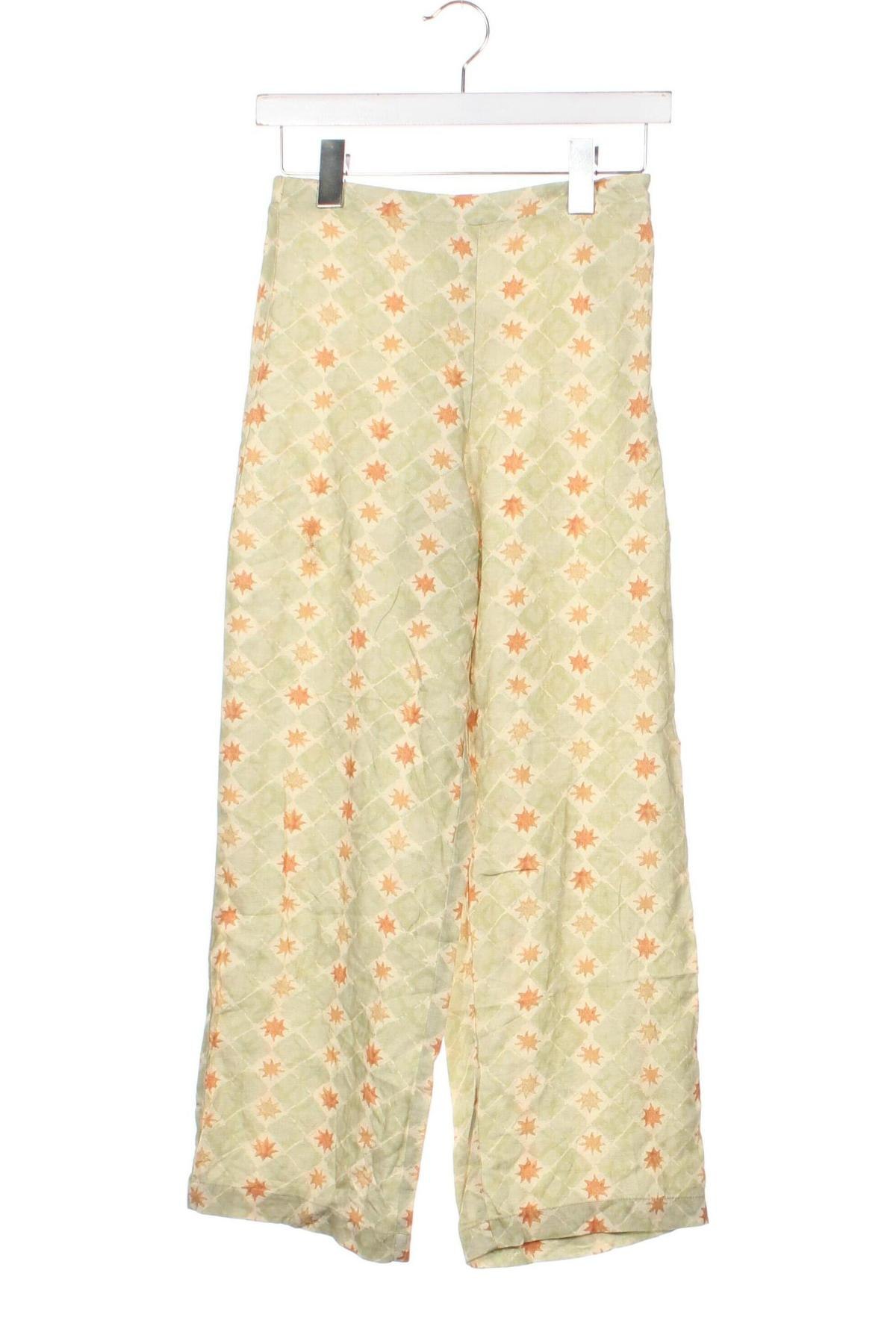 Pantaloni de femei Pull&Bear, Mărime S, Culoare Verde, Preț 151,32 Lei