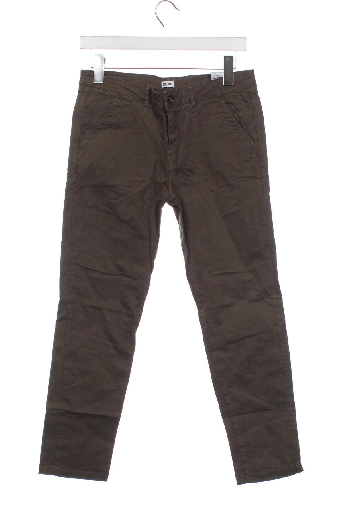 Дамски панталон Reiko, Размер S, Цвят Зелен, Цена 6,12 лв.