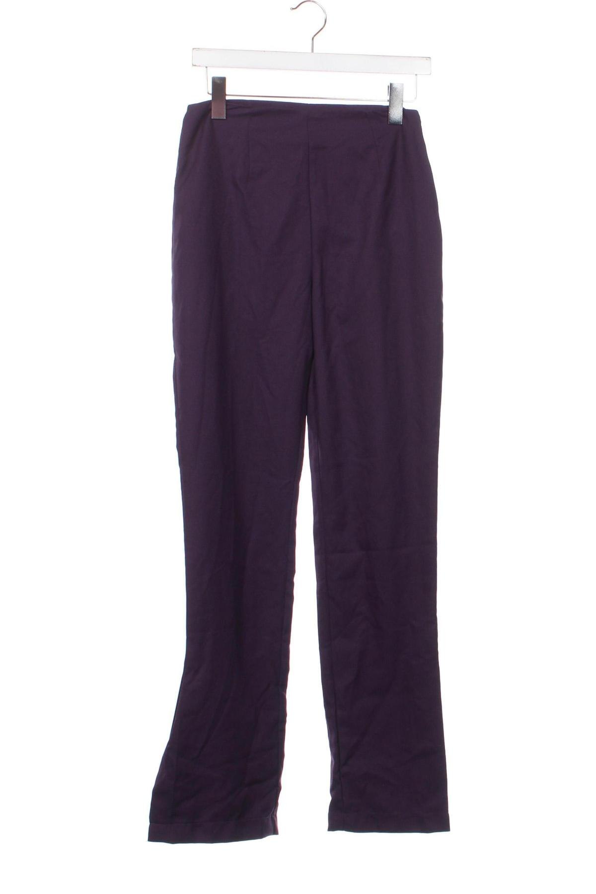 Дамски панталон Trendyol, Размер S, Цвят Лилав, Цена 11,31 лв.