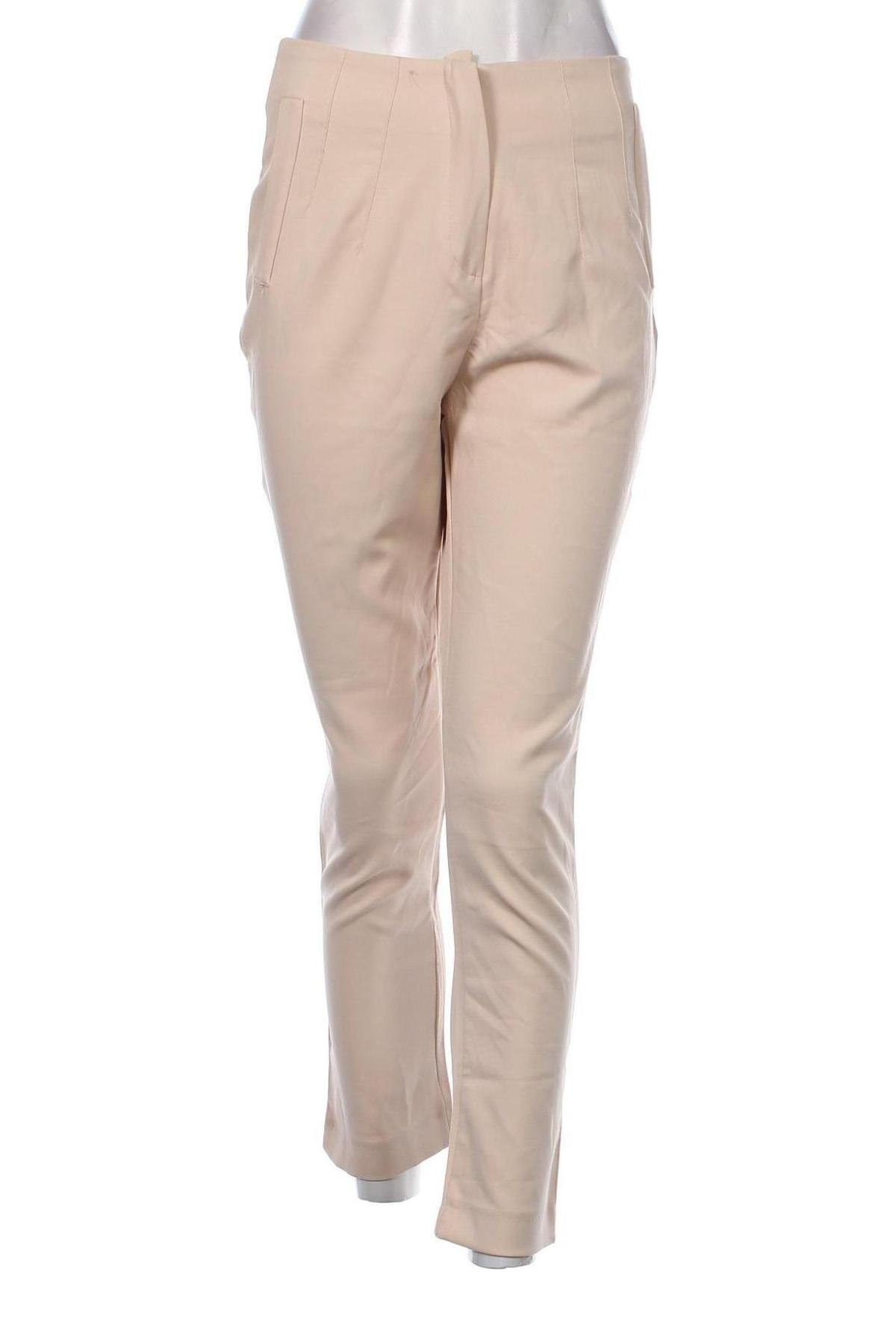 Dámské kalhoty  Trendyol, Velikost M, Barva Béžová, Cena  1 261,00 Kč