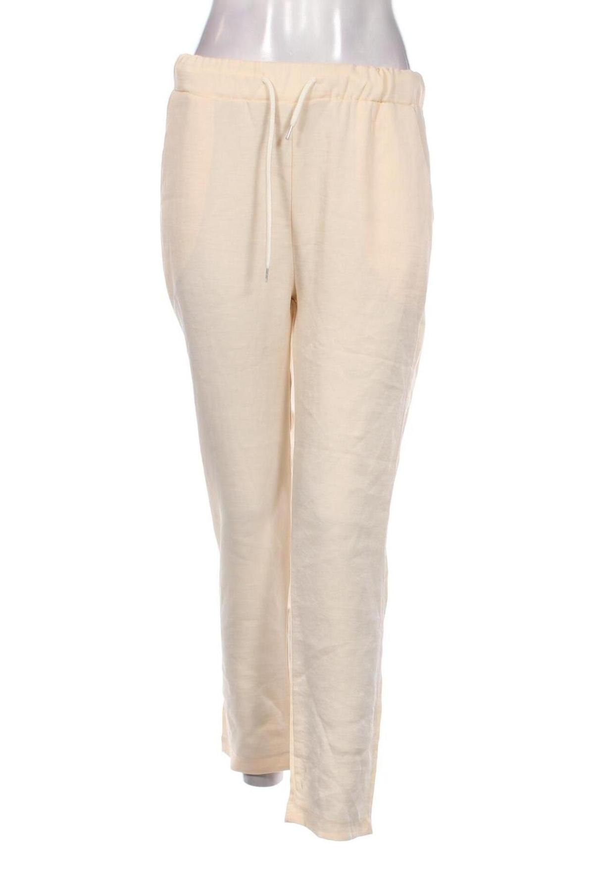 Дамски панталон Trendyol, Размер M, Цвят Екрю, Цена 87,00 лв.