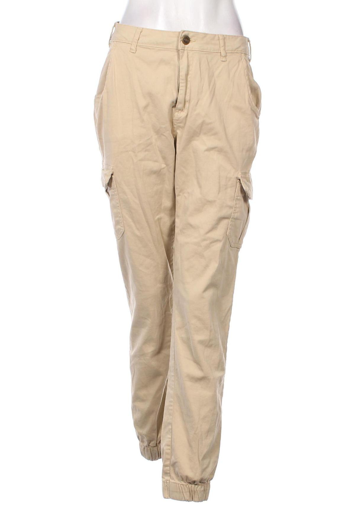 Pantaloni de femei Urban Classics, Mărime S, Culoare Bej, Preț 223,68 Lei