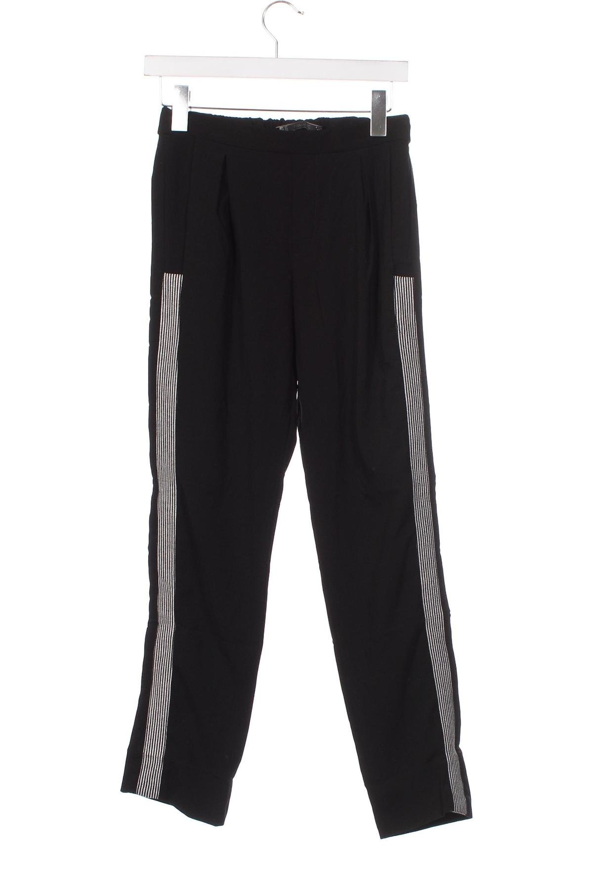 Γυναικείο παντελόνι Zara Trafaluc, Μέγεθος XS, Χρώμα Μαύρο, Τιμή 12,37 €