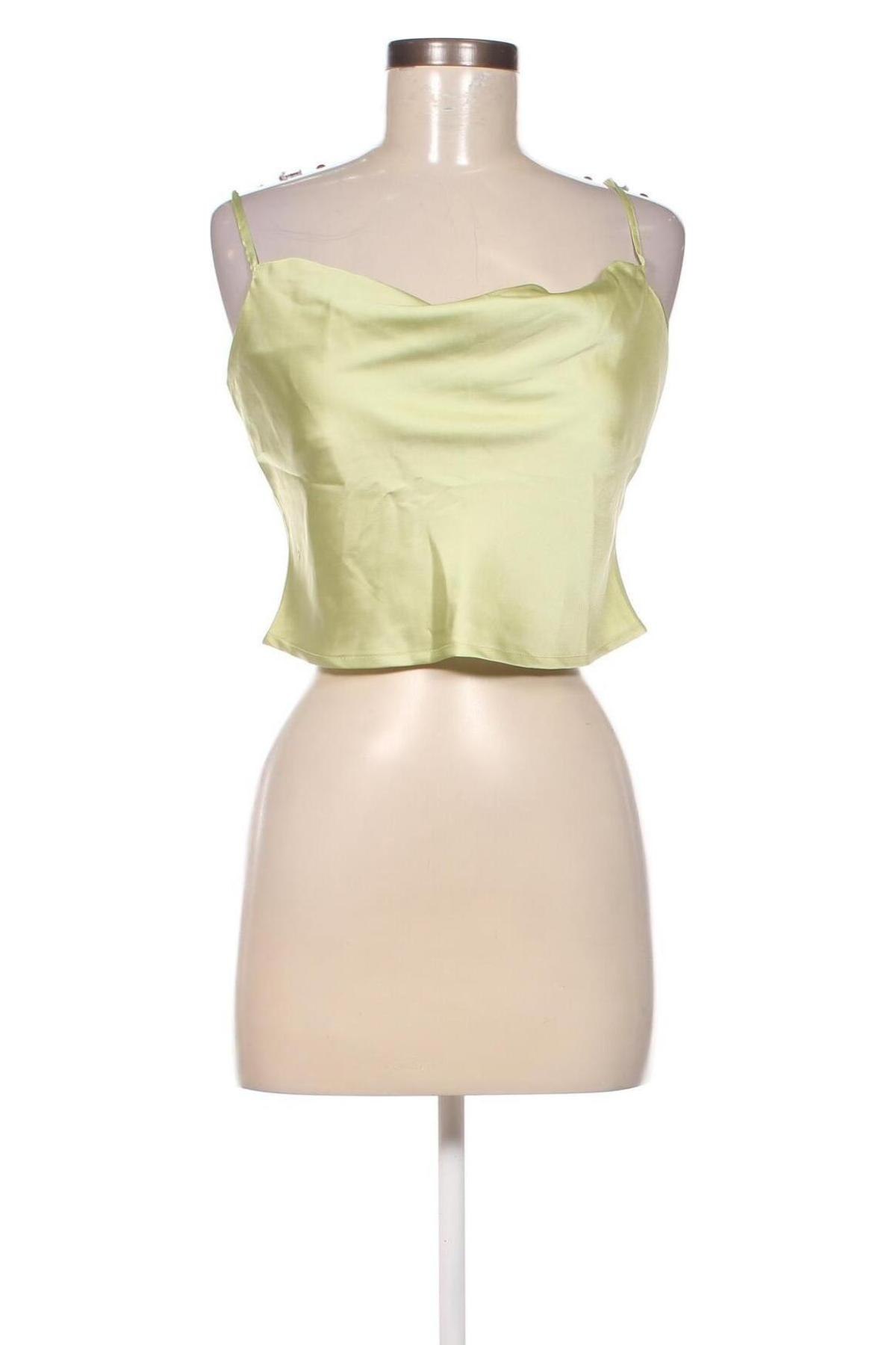 Γυναικείο αμάνικο μπλουζάκι Hollister, Μέγεθος M, Χρώμα Πράσινο, Τιμή 14,95 €